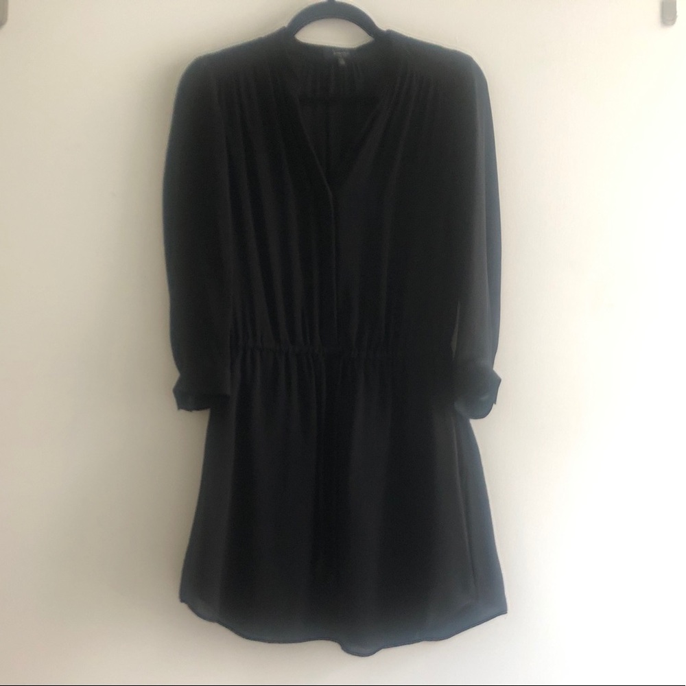 Black aritzia babaton dress